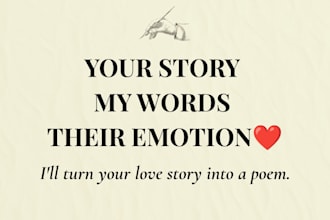 write a personalized romantic poem for your loved one