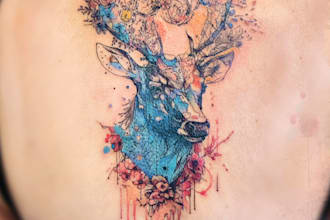design custom ornamental tattoo for you