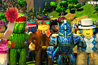 develop full game creation, roblox map, roblox script, game development