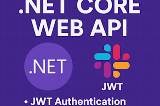 create asp dot net core web API with jwt auth and entity framework