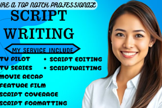 read and give you feedback on your TV plot or script coverage