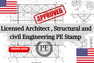 licensed architect, structural engineering pe stamp in kansas kentucky missouri
