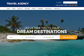 wordpress travel agency tour agency website tour website travel tourism website