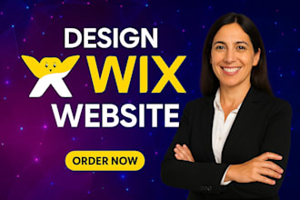 build wix website design, wix website redesign or wix online store