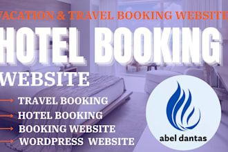 build a responsive wix airbnb booking website for rentals or vacation homes