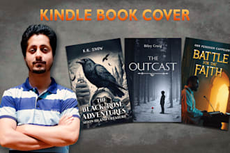 kindle book cover, ebook cover design, paperback design