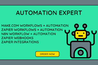 setup zaier integromat make com n8n automation ai integration and webhook