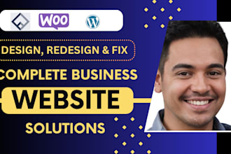 create responsive corporate wordpress website for your personal business