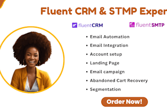 setup fluent CRM fluent SMTP wordpress email marketing specialist fluent form