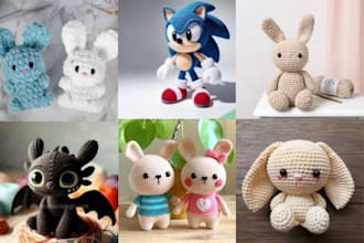 create adorable amigurumi crochet pattern