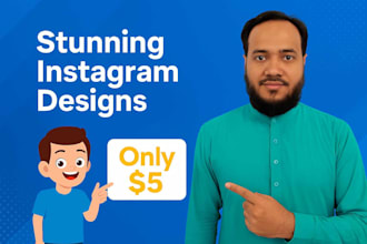 design stunning instagram posts and stories for your brand