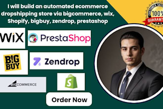 build an automated ecommerce dropshipping store via bigcommerce shopify bigbuy
