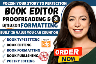 do developmental editing typesetting proofreading formatting and book publishing