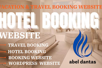 create a high  converting wordpress airbnb booking website for vacation rentals