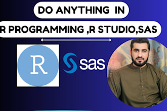 do anything code in r programming, rstudio, python, and sas