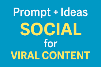 custom prompts viral social media video scripts e post ideas