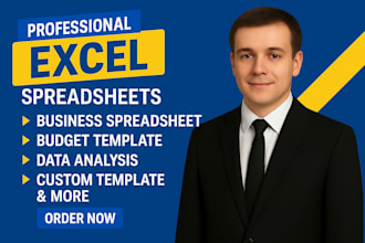 create excel spreadsheets, automate tasks, fix formulas and more