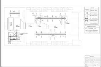 design hvac plan for residential and commercial