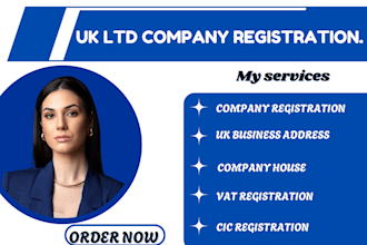 register your UK ltd company and file with companies house