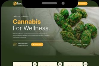build squarespace cannabis website cbd hemp website medical marijuana website