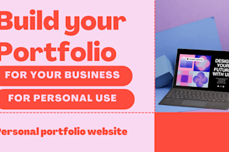 build a personal portfolio website
