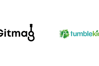 do unique typography text wordmark logo design