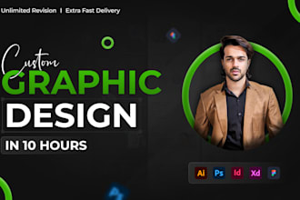create custom graphic design, corporate brand identity and custom branding
