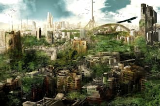 design realistic 3d game environments for unity unreal engine animations for you