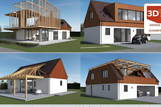do 2d 3d designs and structural calculator tailored for UK architectural needs