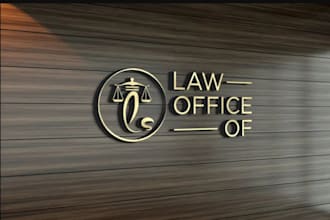 design modern legal, attorney and law firm logo