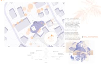 design a stunning futuristic or architectural poster