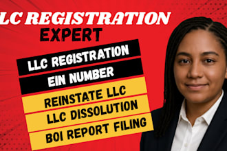 do US llc, llc registration, boi report, close ein, itin, obtain ein