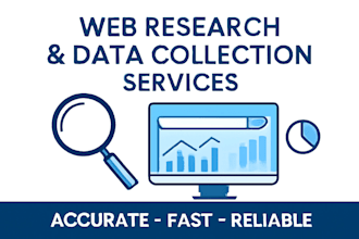 professional web research and data collection services