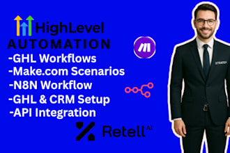 integrate ai with chatgpt, apis, gohighlevel CRM and pipelines, go high level