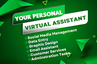 be your creative administrative personal virtual assistant executive assistant