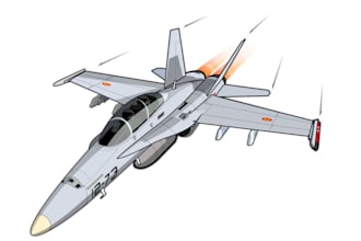draw custom aviation artwork, aircraft illustration  into a vector cartoon