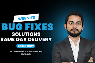 fix bugs and issues in javascript, react, node js and next js