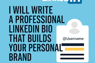 write a professionnal linkedin bio