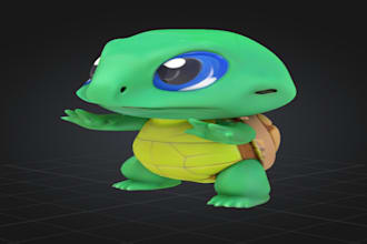 create custom 3d character models for 3d printing