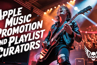 pitch apple music promotion to a big network of organic apple playlist curators