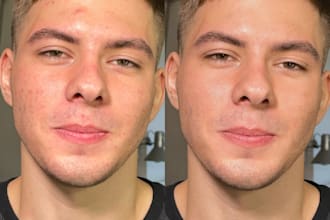 do beauty photo retouching that looks natural and unedited