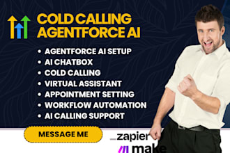 build agentforce chatbot agentforce voicebot api integration cold calling agentb