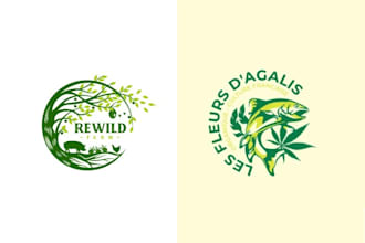 design logo for agriculture, farm, lawn care, landscape, irrigation and natural
