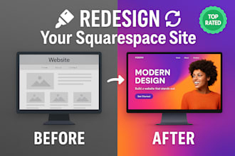 revamp your squarespace site for a modern, high converting design