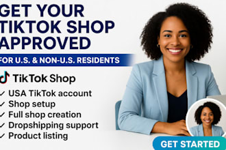create USA tiktok shop setup tiktok shop account for US and non US resident