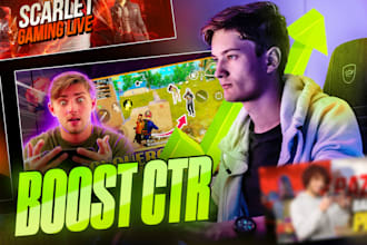 design best gaming thumbnails for you