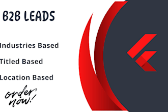 targeted b2b lead generation and prospect list building