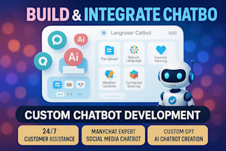 build setup create ai chatbot with openai,langchain,flowise,rasa, botpress