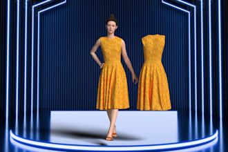 make a stunning professional clo 3d garment and pattern