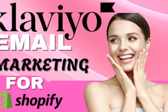 design klaviyo email template and email flows for klaviyo email marketing